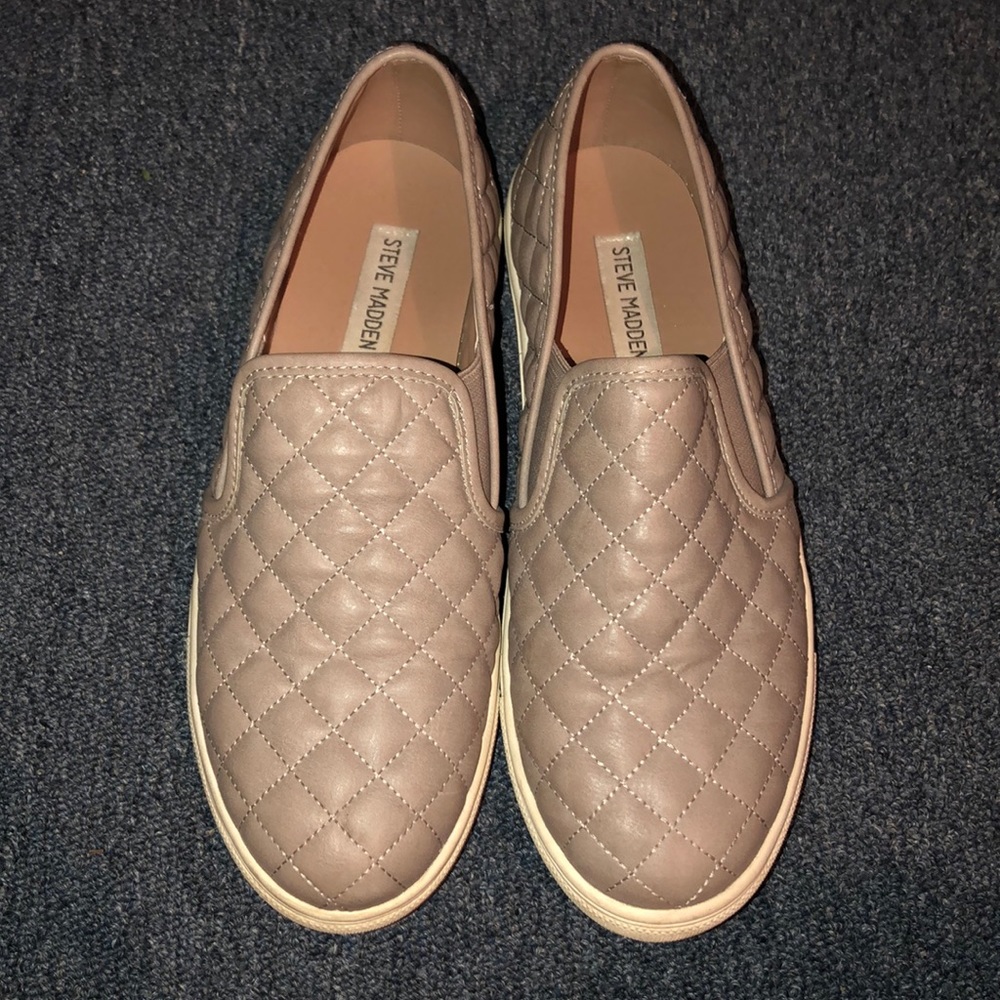 Gray Steve Madden sneakers